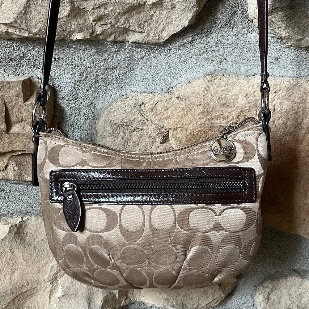 Coach Tan Crossbody Mini